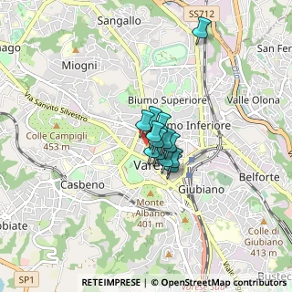 Mappa Via Carlo Giuseppe Veratti, 21100 Varese VA, Italia (0.39923)