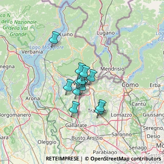 Mappa Via F. del, 21100 Varese VA, Italia (8.43583)