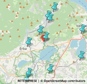 Mappa Via Roma, 22030 Eupilio CO, Italia (5.33077)