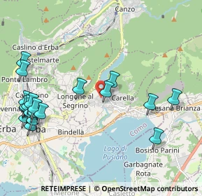 Mappa Via Roma, 22030 Eupilio CO, Italia (2.5485)