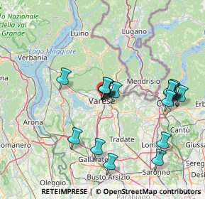Mappa Via Giacomo Puccini, 21100 Varese VA, Italia (14.83389)