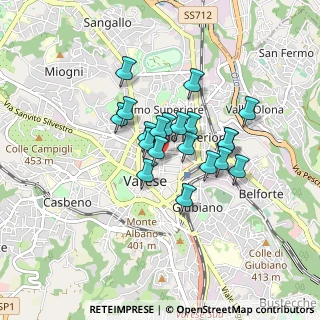 Mappa Via Giacomo Puccini, 21100 Varese VA, Italia (0.5955)
