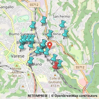 Mappa Via Brunico, 21100 Varese VA, Italia (0.8275)