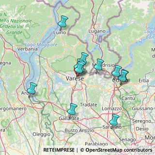 Mappa Via Cortina d'Ampezzo, 21100 Varese VA, Italia (13.35167)