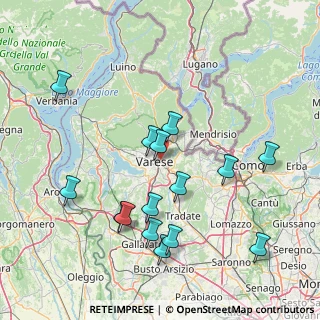 Mappa Via Molina Livio, 21100 Varese VA, Italia (16.35867)