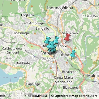 Mappa Via Donizetti Gaetano, 21100 Varese VA, Italia (0.64182)