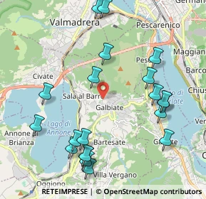 Mappa Via Campa, 23851 Galbiate LC, Italia (2.3285)