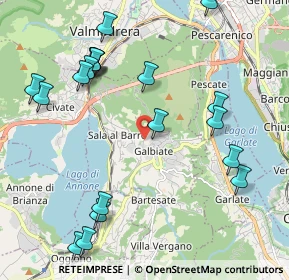 Mappa Via Campa, 23851 Galbiate LC, Italia (2.4415)