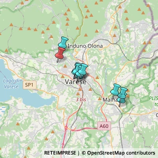 Mappa Via Bernardino Luini, 21100 Varese VA, Italia (2.13)