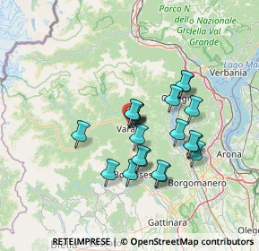 Mappa Località, 13019 Varallo VC, Italia (11.117)