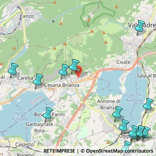 Mappa Via Maggiore, 23867 Suello LC, Italia (3.608)