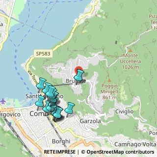 Mappa Via Pietro e Maurizio Monti, 22034 Brunate CO, Italia (1.116)