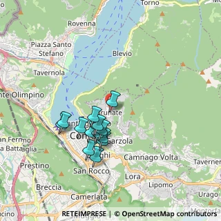 Mappa Via Pietro e Maurizio Monti, 22034 Brunate CO, Italia (1.52214)