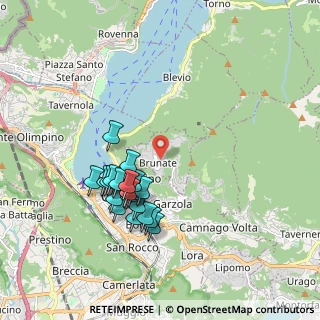 Mappa Via Pietro e Maurizio Monti, 22034 Brunate CO, Italia (1.74)