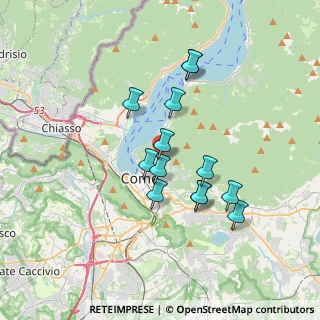 Mappa Via Pietro e Maurizio Monti, 22034 Brunate CO, Italia (2.97846)