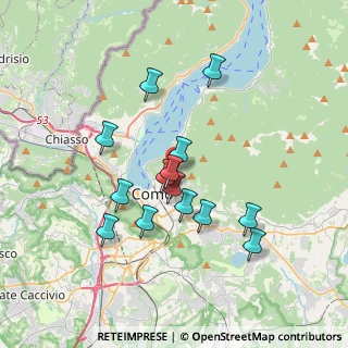Mappa Via Pietro e Maurizio Monti, 22034 Brunate CO, Italia (3.11929)