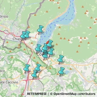 Mappa Via Pietro e Maurizio Monti, 22034 Brunate CO, Italia (3.36643)