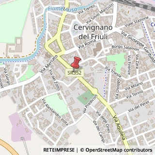 Mappa Via Aquileia, 30, 33052 Cervignano del Friuli, Udine (Friuli-Venezia Giulia)