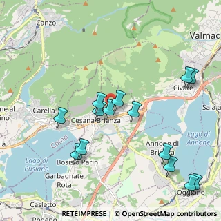 Mappa Via S. Fermo, 23867 Suello LC, Italia (2.22786)