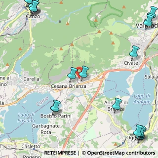 Mappa Via S. Fermo, 23867 Suello LC, Italia (3.70211)