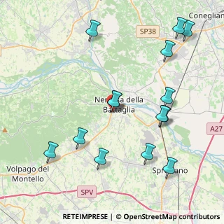 Mappa Via Brigata Aosta, 31040 Nervesa della Battaglia TV, Italia (4.57214)