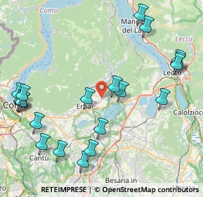 Mappa Via Parrocchiale, 22030 Longone al Segrino CO, Italia (10.1405)