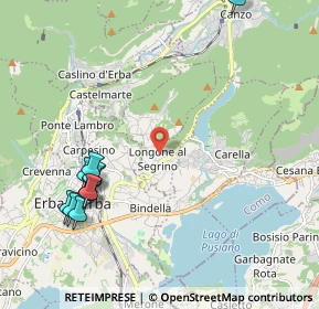 Mappa Via Parrocchiale, 22030 Longone al Segrino CO, Italia (2.67364)