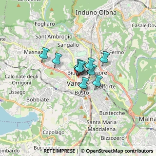 Mappa Via Griffi, 21100 Varese VA, Italia (0.78636)