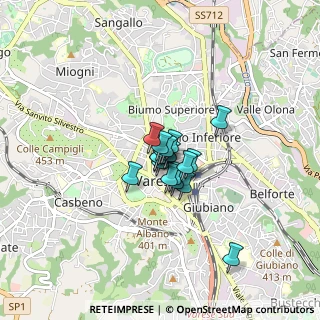 Mappa Via Griffi, 21100 Varese VA, Italia (0.40778)
