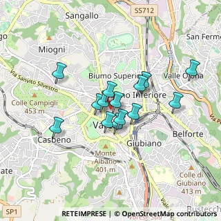 Mappa Via Griffi, 21100 Varese VA, Italia (0.64357)
