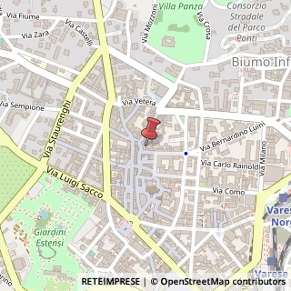 Mappa Via San Martino Della Battaglia, 3, 21100 Varese, Varese (Lombardia)