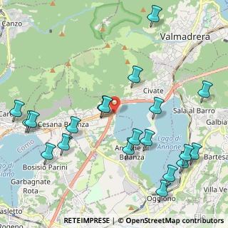 Mappa Via Lecco, 23867 Civate LC, Italia (2.5375)