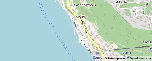 Mappa Como
