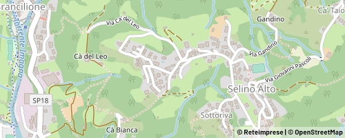Mappa Sant'Omobono Terme