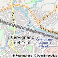 Harita Cervignano del Friuli