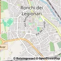 Kaart Ronchi dei Legionari