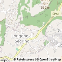 Карта Longone al Segrino