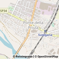 Map Ponte Della Priula