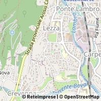 Karte Ponte Lambro