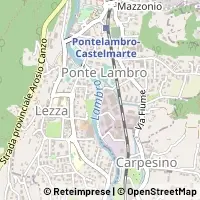 Карта Ponte Lambro