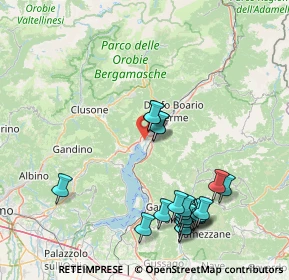Mappa 24062 Costa Volpino BG, Italia (17.5095)
