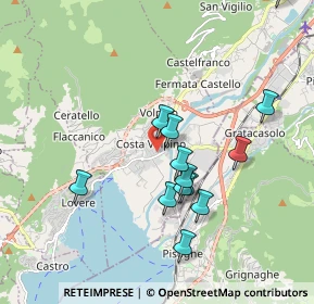 Mappa 24062 Costa Volpino BG, Italia (1.79923)