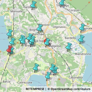 Mappa Via Brebbia, 21020 Malgesso VA, Italia (2.6)