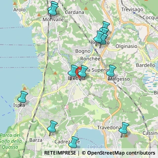 Mappa Via Vittorio Veneto, 21020 Brebbia VA, Italia (2.54692)