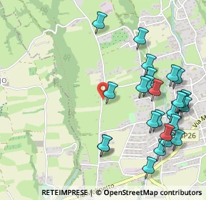 Mappa Via Santa Lucia, 31017 Pieve del Grappa TV, Italia (0.59615)