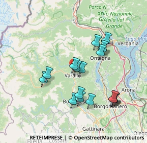 Mappa Cascine sopra il Sacro Monte, 13019 Varallo VC, Italia (13.72)