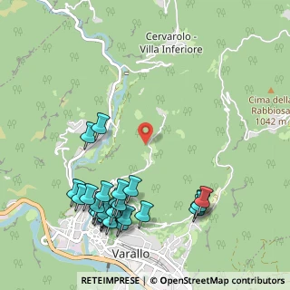 Mappa Cascine sopra il Sacro Monte, 13019 Varallo VC, Italia (1.26786)