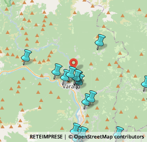 Mappa Cascine sopra il Sacro Monte, 13019 Varallo VC, Italia (5.388)