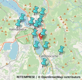 Mappa Via Gondola, 23900 Lecco LC, Italia (3.27143)