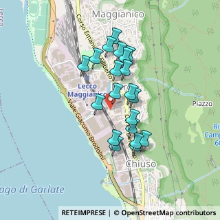 Mappa Via Gondola, 23900 Lecco LC, Italia (0.3685)